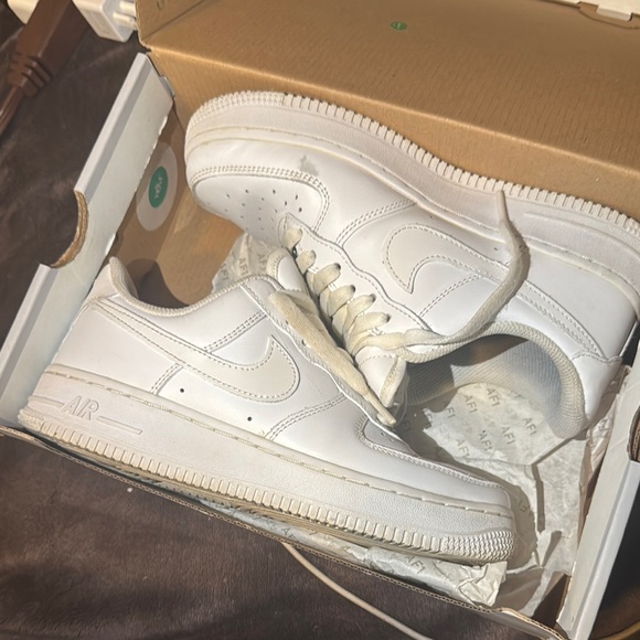 Nike Shoes - Nike Air Force 1 Low White Sneakers